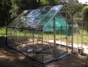 Greenhouses are often used to house aquaponics systems