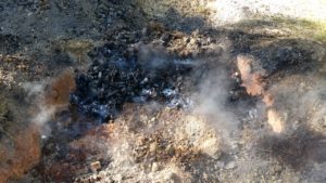 Biochar second pit quenched