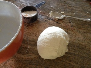 potato sourdough dough